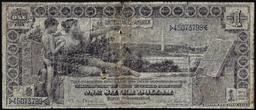1896 $1 Educational Silver Certificate Note