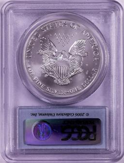 2000 $1 American Silver Eagle Coin PCGS MS68 First Strike