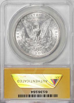 1885-S $1 Morgan Silver Dollar Coin ANACS MS60