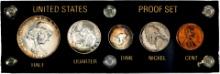 1955 (5) Coin Proof Set Amazing Toning