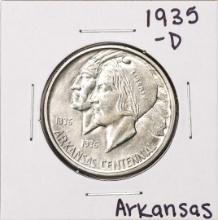 1935-D Arkansas Centennial Commemorative Half Dollar Coin