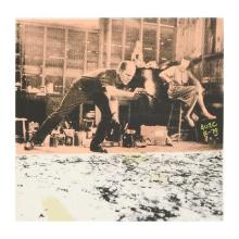 Ringo Daniel Funes "Jackson Pollock at Work" Original Mixed Media on Canvas
