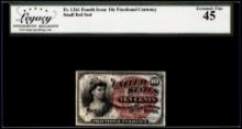 1863 Fourth Issue 10 Cents Fractional Currency Note Fr.1261 Legacy Extremely Fine 45