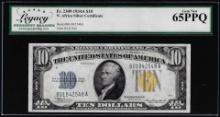 1934A $10 North Africa WWII Silver Certificate Note Fr.2309 Legacy Gem New 65PPQ