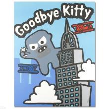 Todd Goldman "Goodbye Kitty" Limited Edition Lithograph On Paper