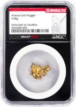 4.00 Gram Arizona Gold Nugget NGC Vaultbox Unvaulted