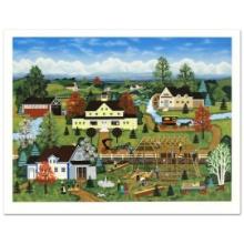 Jane Wooster Scott "Good Neighbor" Limited Edition Lithograph on Paper