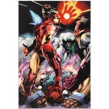Marvel Comics "Iron Man/Thor #2" Limited Edition Giclee On Canvas