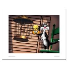 Looney Tunes "Spotlight, Sylvester and Tweety" Limited Edition Giclee on Paper