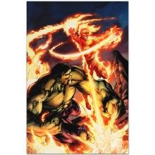 Marvel Comics Limited Edition Giclee On Canvas