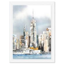 Victor Spahn "Manhattan" Limited Edition Lithograph on Paper