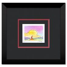 Peter Max "Distant Sailboat" Limited Edition Lithograph on Paper