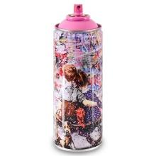 Mr. Brainwash "Work Well Together" Limited Edition Hand Painted Spray Can