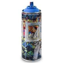 Mr. Brainwash "Wall Frame" Limited Edition Hand Painted Spray Can