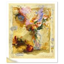 Galtchansky & Wissotzky "Lavender Bouquet II" Limited Edition Serigraph on Paper