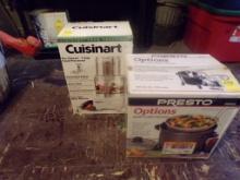 Presto Multi-Cooker/Steamer, Lightly Used, Cuisinart Pro Classic 7 Cup Food