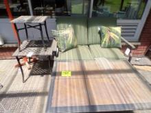 (7) Pc. Outdoor Patio Set - (1) 40'' x 28'' x 22'' Tile Top Coffee Table, (