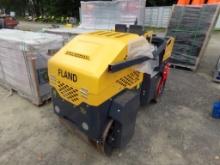 New, Fland F11000 Double-Drum Roller, Gas Engine, 28'' Rollers