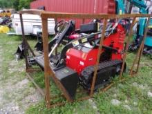 New AGT CRT23 Industrial Mini Trac Steer Stand Up Loader with 43'' Bucket,