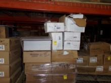Pallet Of Mixed Tile, 18 Boxes Of 12x12 Vinyl Tile ''Soft Cool Gray'', And