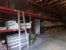 (7) Sections of Pallet Racking 8' Tall, 8' Wide, 3' Deep, 2 Shelves Per Sec