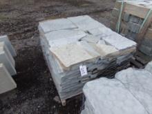 Snapped Edge Gauged Colonial Stone, 156 SF, Sold by the SF (156 x Bid Price