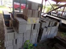 (2) Pallets w/ 8 & 10 Blocks, Assorted Sizes & Types (Outside 1st Shed)