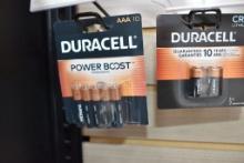(3) ASSORTED PACKAGES OF DURACELL BATTERIES
