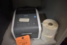 BROTHER TD-40 LABEL PRINTER WITH (2) ROLLS OF LABELS