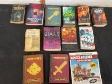 Lot of books Minecraft Mojang, Star Wars and more