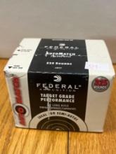 Federal 22LR target grade 325 rounds