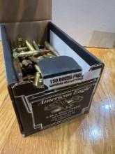 American Eagle 5.56 45mm FMJ Box is half full see pics
