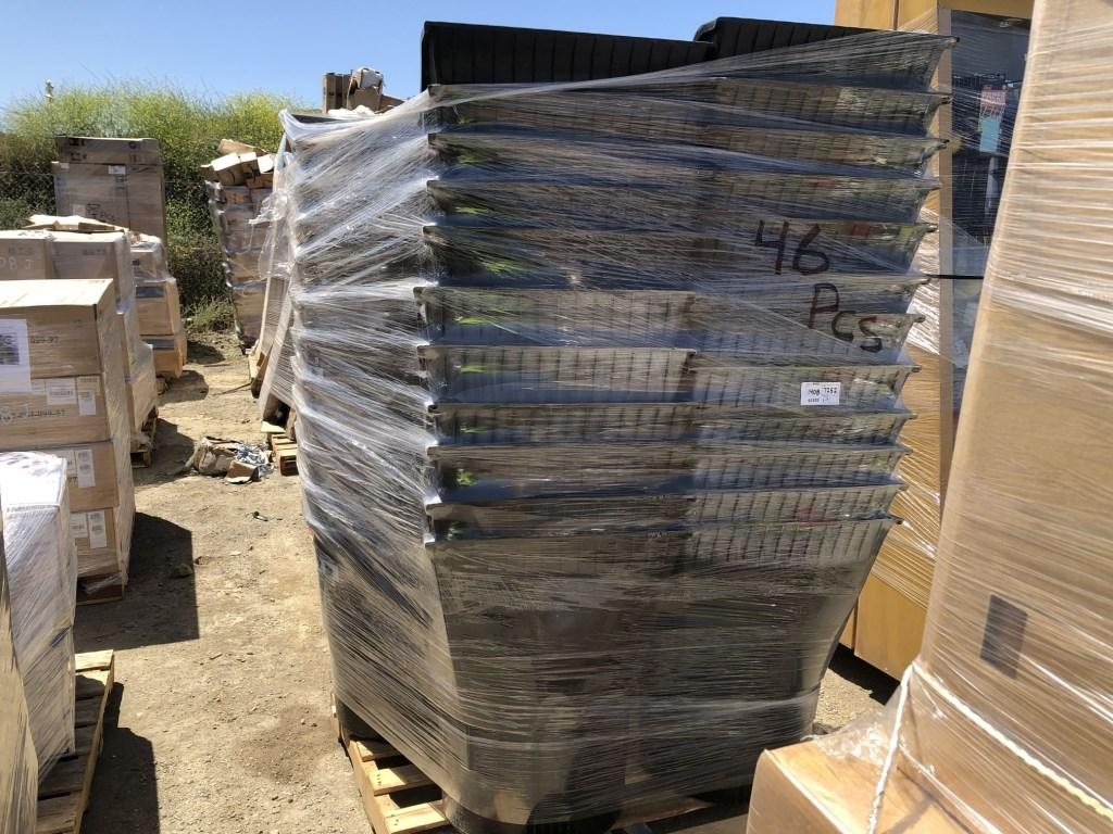 Pallet of (42) Catchy 30-Gallon Plastic Waste