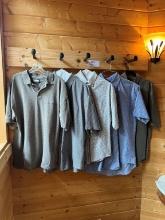 Assortment of Mens Short Sleeve Collared Shirts