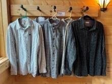 Collection Mens Button Up Long Sleeve Shirts