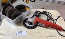 Black and Decker "Fire Storm" Angle Grinder Tool