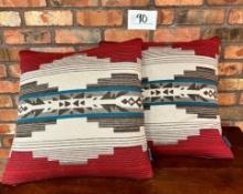Pair Southwest Design Pendleton Pillows