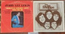 Signed Jerry Lee Lewis And Signed "the Shoppe" Vinyl Albums