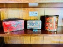 Vintage Tins Including First Aid