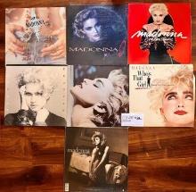 Vintage Madonna Vinyl Album Collection