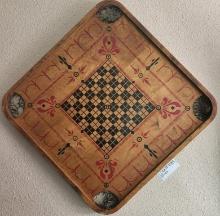 Vintage Carrom Style Game Board