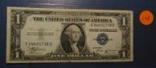 1935-B $1.00 SILVER CERTIFICATE NOTE VF