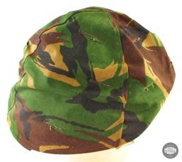 East German M56/76 Helmet with Camo Cover