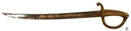 Unmarked Civil War Era Briquet Sword