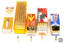 4 Assorted Partial Boxes of .22lr Lead Projectile Ammunition - 173 rds