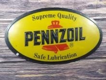 Pennzoil Motor Oil Sign Lens