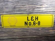 Shell Oil Company Lease Sign