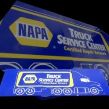 Napa Auto Parts Truck Sign