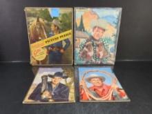 Lot of (4) Western/Cowboy Puzzles