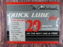 Mr. Goodwrench Quick Lube GM Dealer Sign